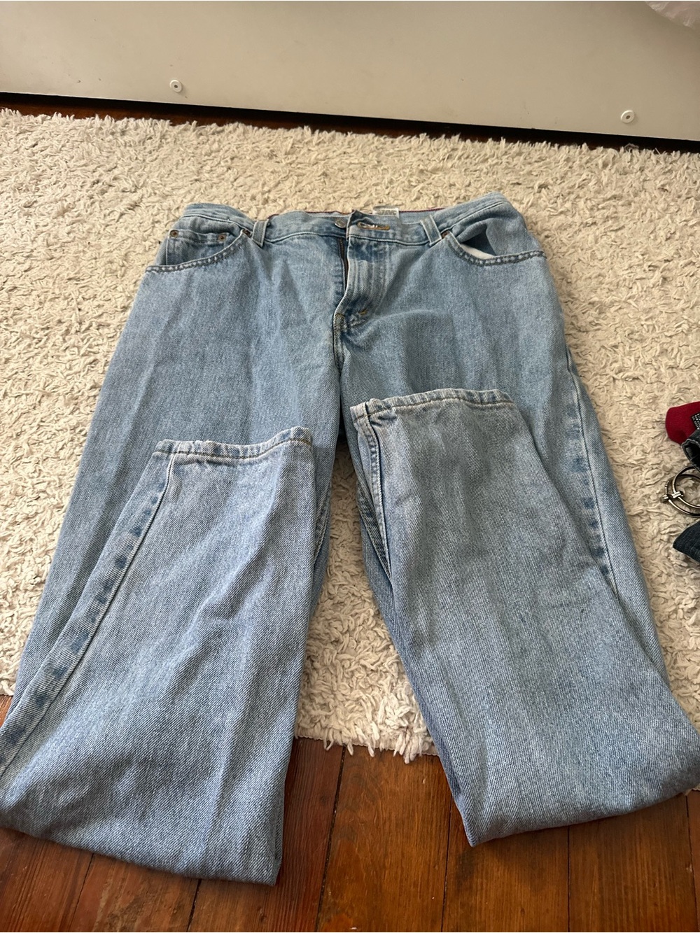 Levi's Light Blue Straight Leg Jeans